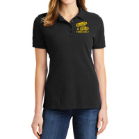 High School Football Black Gold Game Day Group Ladies Polo Shirt | Artistshot