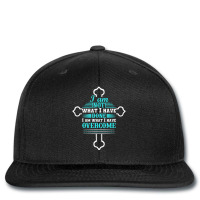 Celebrate Recovery Christian Cross With Quotes. Printed Hat | Artistshot