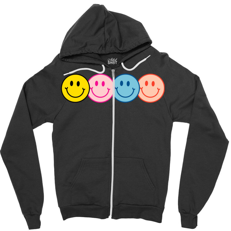 Smile Zipper Hoodie | Artistshot