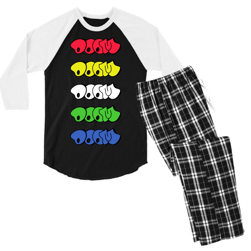 Doom Colorful Men's 3/4 Sleeve Pajama Set | Artistshot