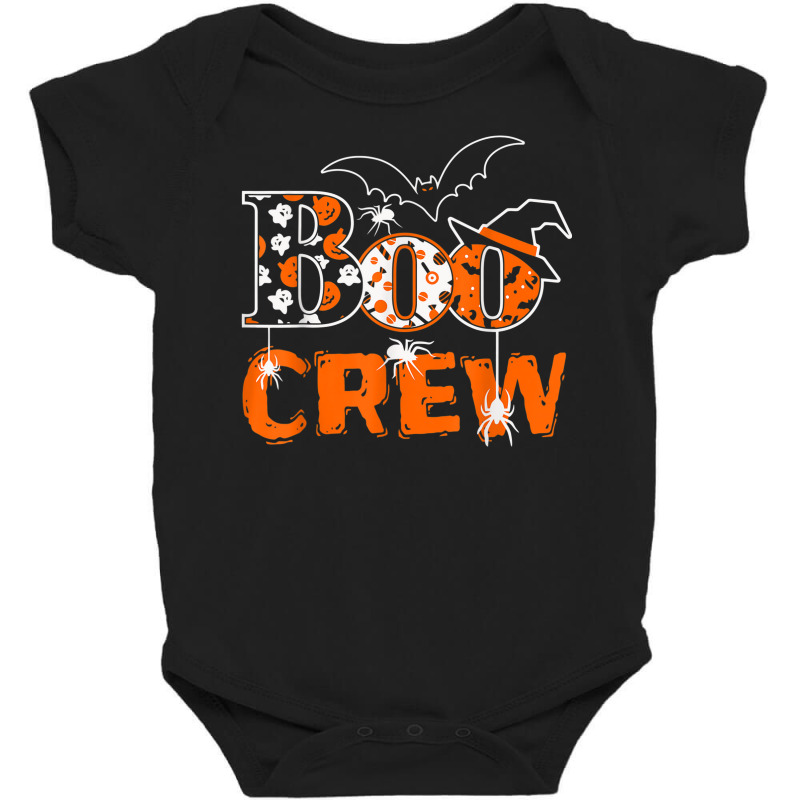 Halloween Boo Crew Ghosts Baby Bodysuit by Uniform | Artistshot