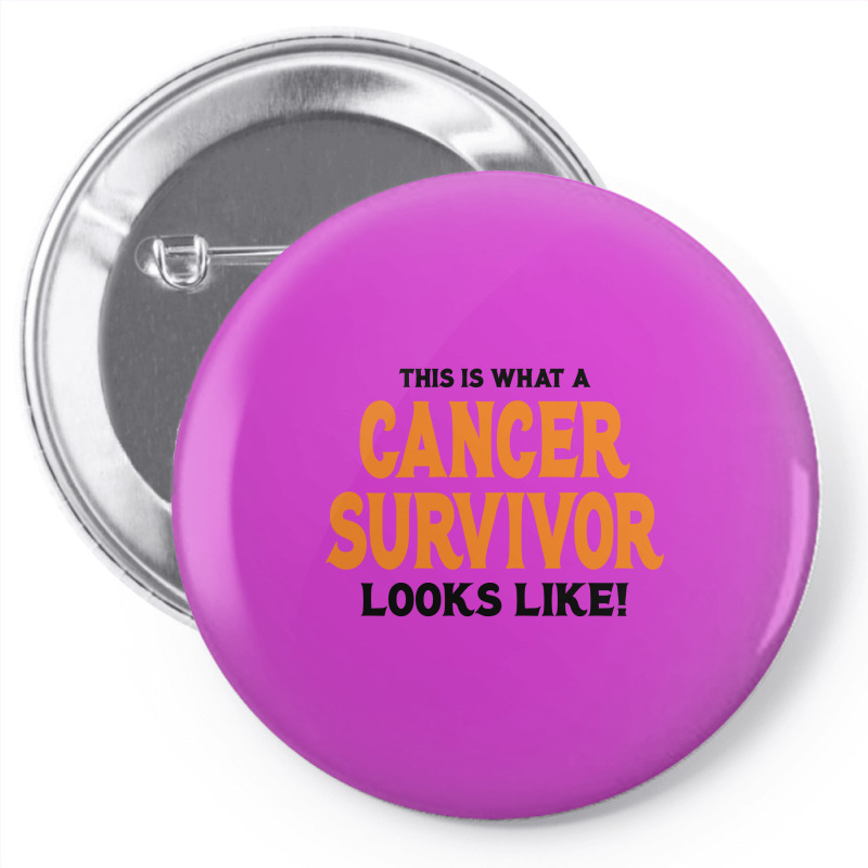 This Is What A Skin Cancer Survivor Looks Like Pin-back Button | Artistshot