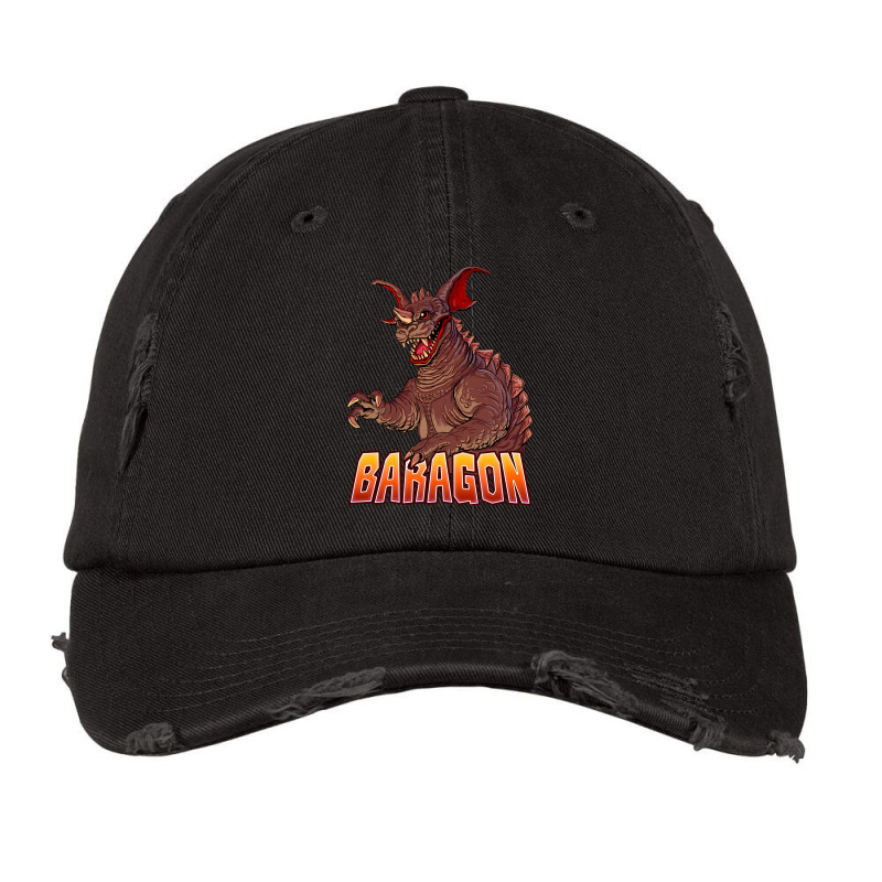 Baragon Vintage Cap by kentuckykonpha9 | Artistshot