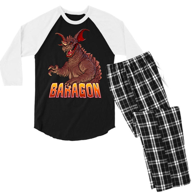 Baragon Men's 3/4 Sleeve Pajama Set by kentuckykonpha9 | Artistshot