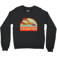 Crawfish Lure Tackle Box Sticker Crewneck Sweatshirt | Artistshot