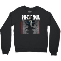 Rihanna 16 Back Crewneck Sweatshirt | Artistshot