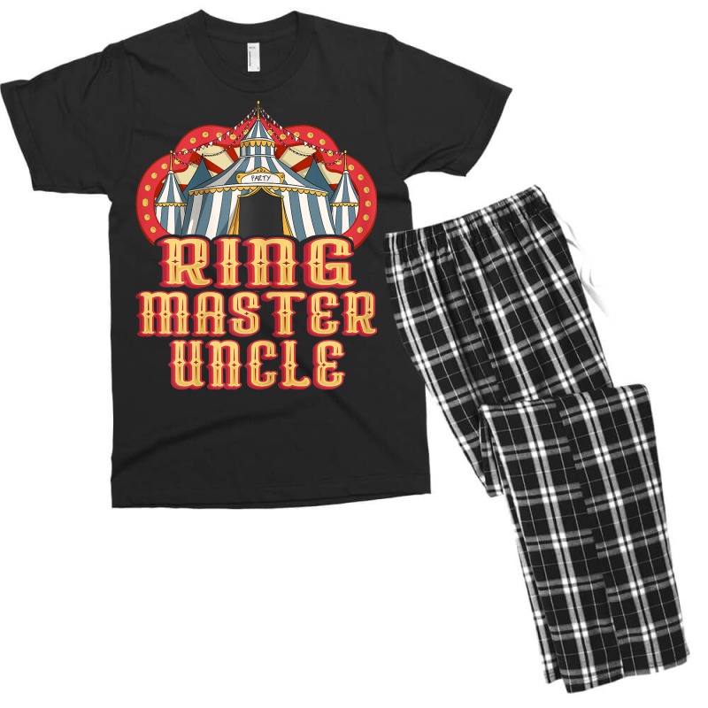 Womens Ringmaster Uncle   Vintage Circus Birthday Men's T-shirt Pajama Set by August | Artistshot