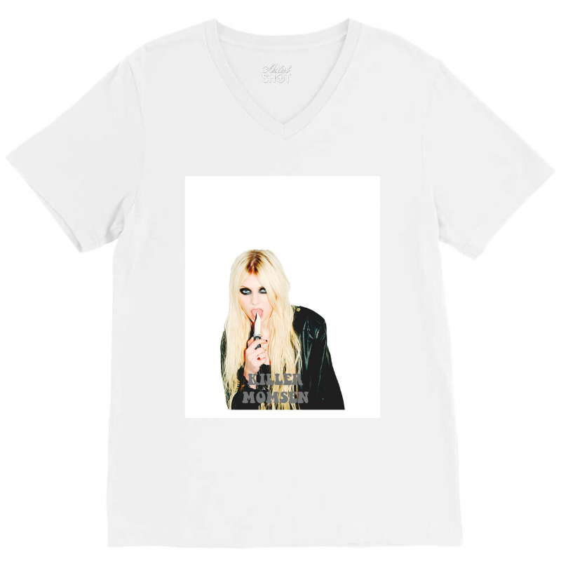 Killer Momsen Grafik V-Neck Tee by cm-arts | Artistshot