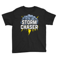 Storm Chaser Thunder Lightning Weather Meteorologist Long Sleeve T Shi Youth Tee | Artistshot