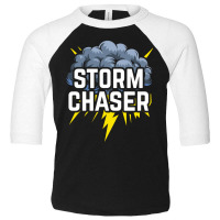 Storm Chaser Thunder Lightning Weather Meteorologist Long Sleeve T Shi Toddler 3/4 Sleeve Tee | Artistshot