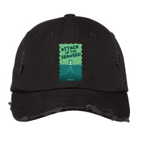 Attack Of The Seaweed Vintage Cap | Artistshot