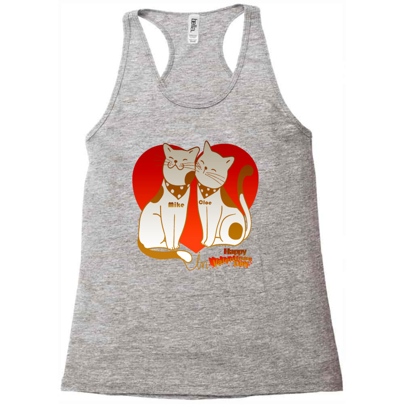 Valentine Day Racerback Tank by Garreto | Artistshot