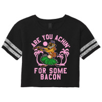 Lion King Timon Achin_ For Bacon Graphic Scorecard Crop Tee | Artistshot