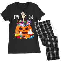 Full Of Halloween Candy I'm Ok Shirt Women's Pajamas Set | Artistshot