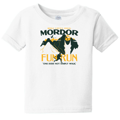 Mordor Fun Run New Baby Tee Designed By B4en1