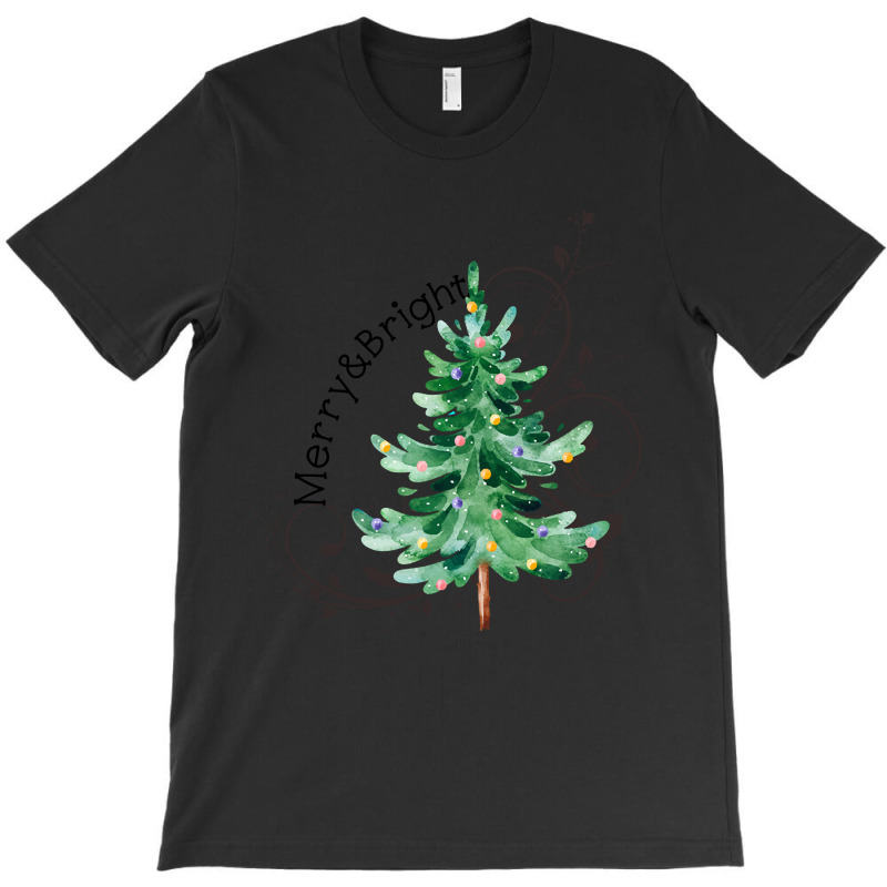 Christmas Tree Merry And Bright Womens Christmas Tee Women T-shirt | Artistshot