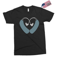 Blue Gray Hearing Aid Heart Exclusive T-shirt | Artistshot