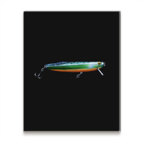 Fishing Lure Metal Print Vertical | Artistshot