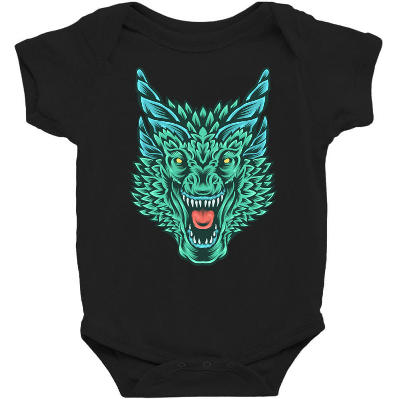 Ancient Green Dragon Baby Bodysuit | Artistshot