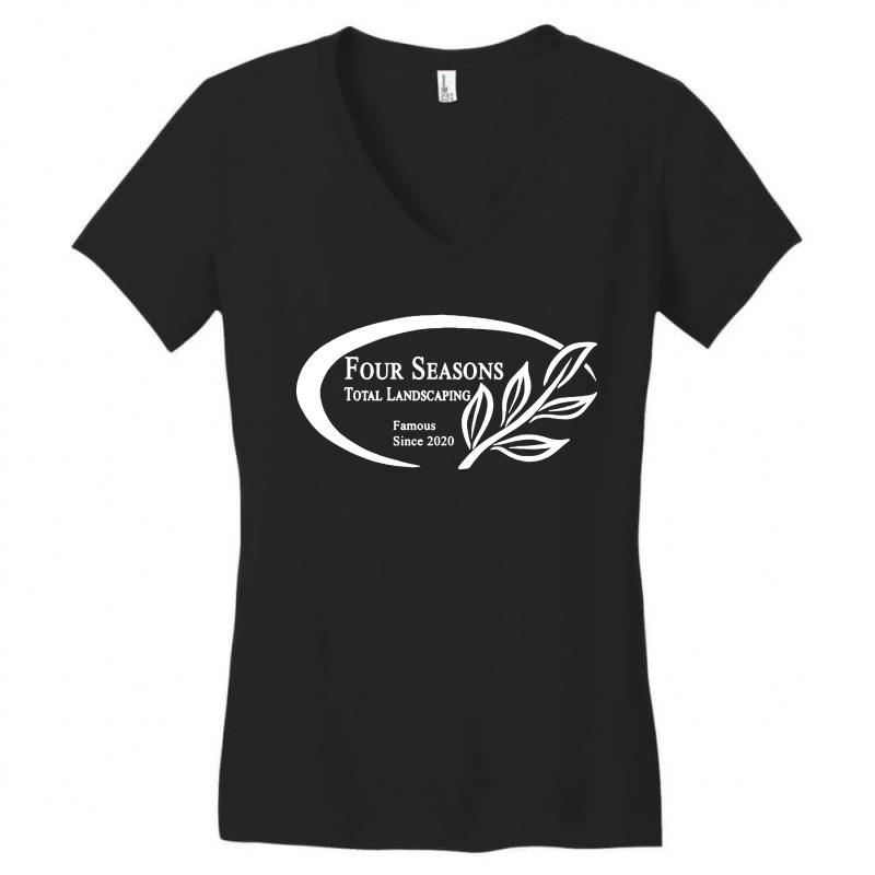 Seasons Total Landscaping Women's V-Neck T-Shirt by Elizabeth tees | Artistshot