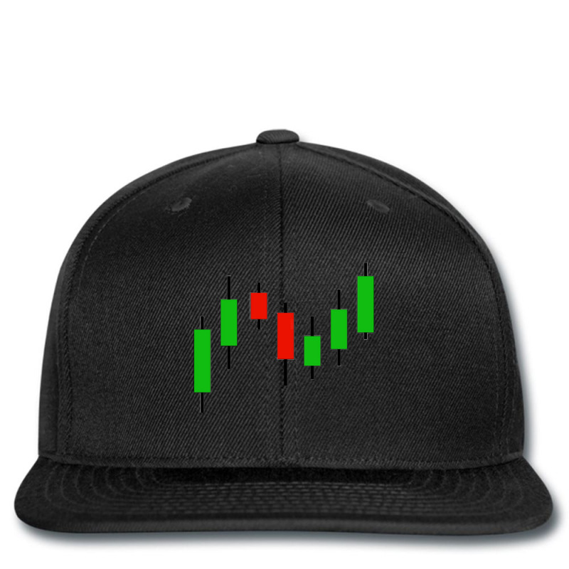 Candlestick Stock Market Graph Printed hat by cm-arts | Artistshot