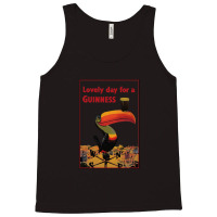 Lovely Day For A Guinness Letter Tank Top | Artistshot