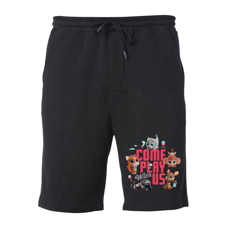 Junior T.o.t.s. Come Play With Us Fleece Short | Artistshot