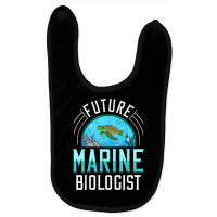 Future Marine Biologist Gift Biology Ocean Life T Shirt Baby Bibs | Artistshot