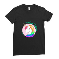 Medical Unicorn Rare Disease Awareness Ladies Fitted T-shirt | Artistshot