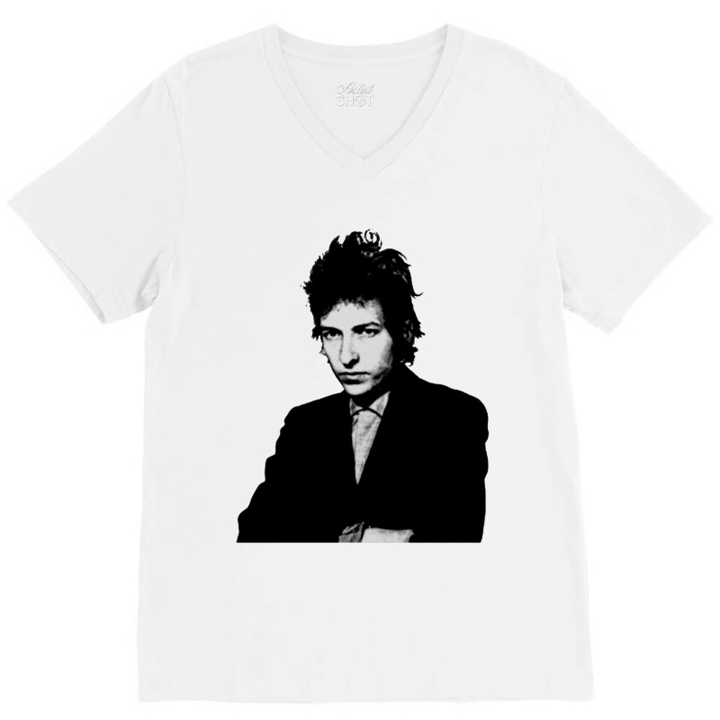 #bobdylan, Vintage V-neck Tee | Artistshot