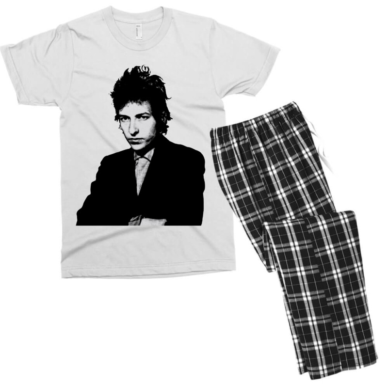 #bobdylan, Vintage Men's T-shirt Pajama Set | Artistshot