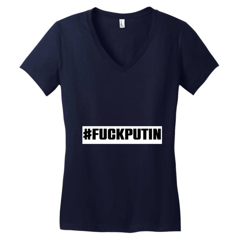 Putin Go Fuck Yourself 3 Women's V-Neck T-Shirt by sekolahgasik | Artistshot