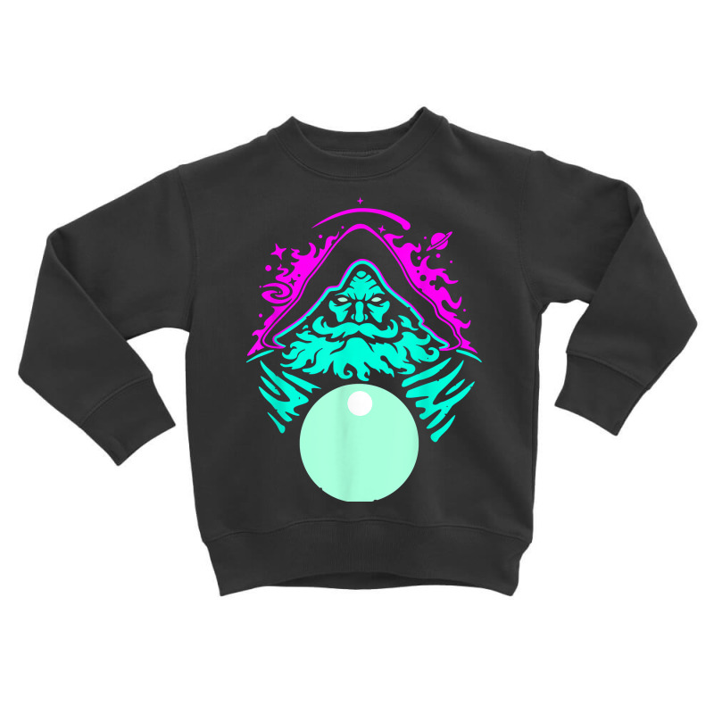 Pondering My Orb Wizard Ponders Magical Fantasy Cosmic Ball T Shirt Toddler Sweatshirt | Artistshot