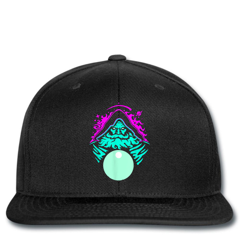 Pondering My Orb Wizard Ponders Magical Fantasy Cosmic Ball T Shirt Printed Hat | Artistshot