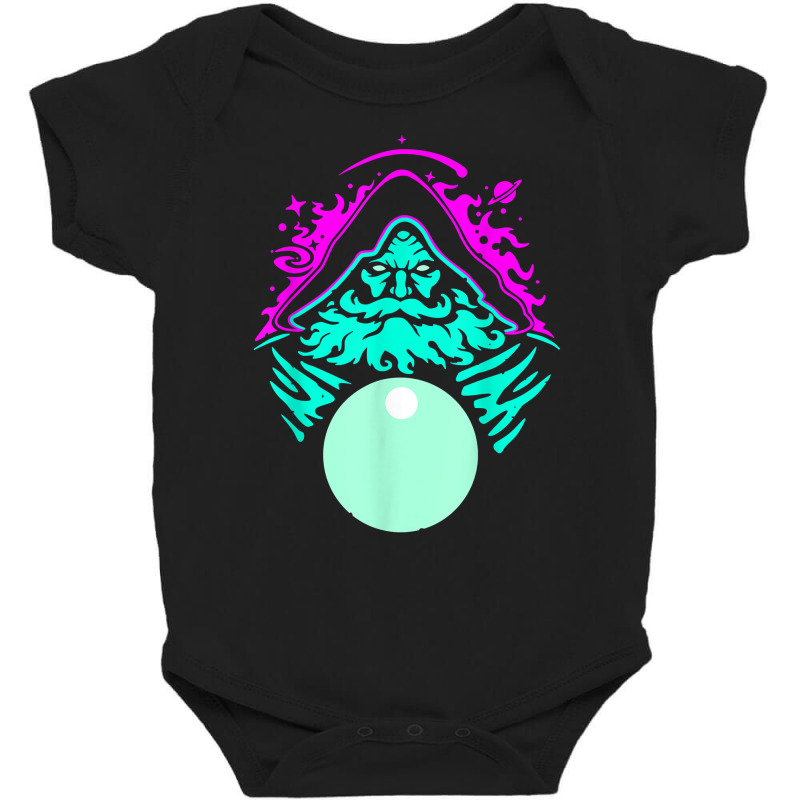 Pondering My Orb Wizard Ponders Magical Fantasy Cosmic Ball T Shirt Baby Bodysuit | Artistshot