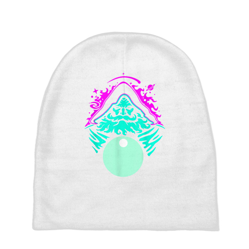 Pondering My Orb Wizard Ponders Magical Fantasy Cosmic Ball T Shirt Baby Beanies | Artistshot