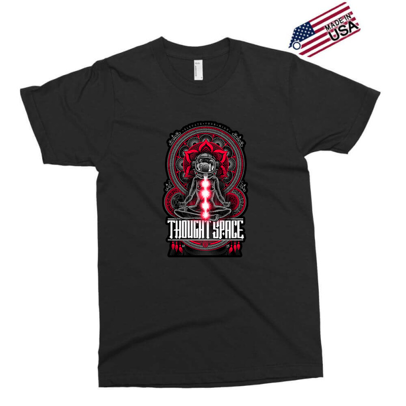 Astronout Meditate In The Space Exclusive T-shirt by WilliamStinnett | Artistshot