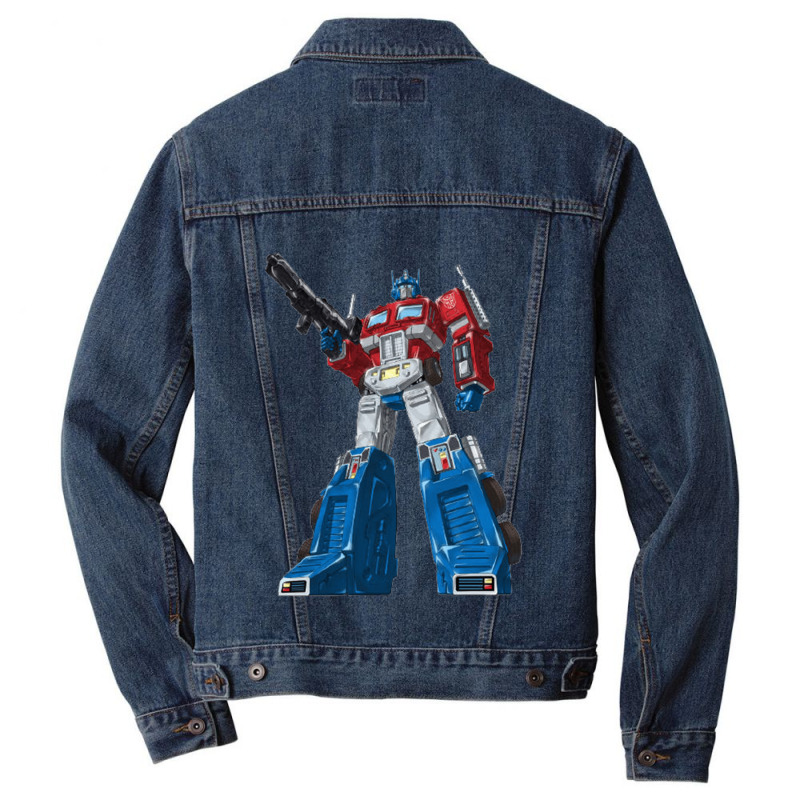 Optimus Prime Gift Men Denim Jacket by WarrenCordero | Artistshot