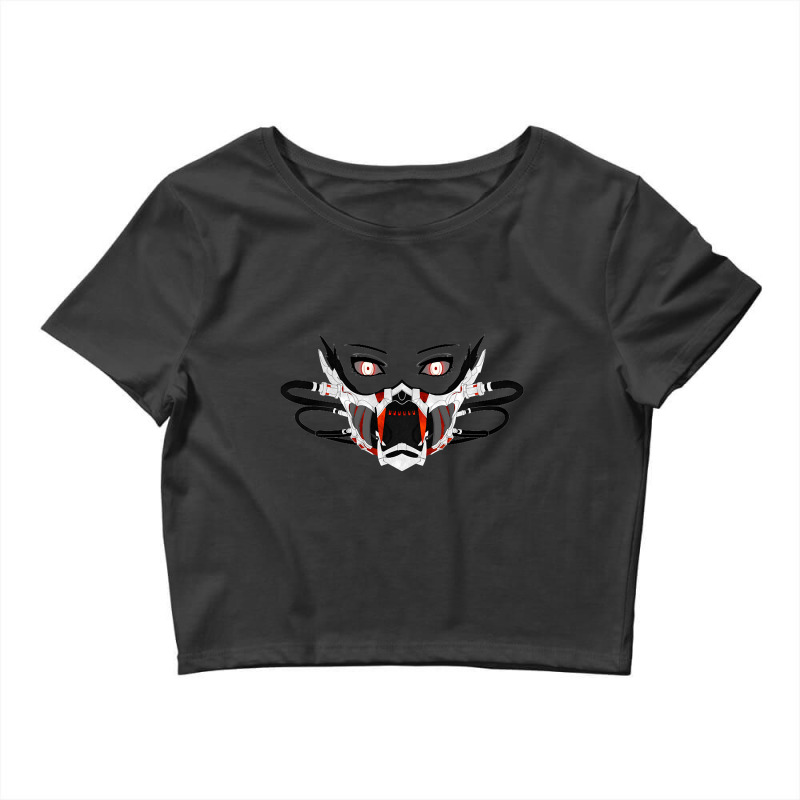 Code Vein - Ogre Mask Crop Top by fenderbendable | Artistshot