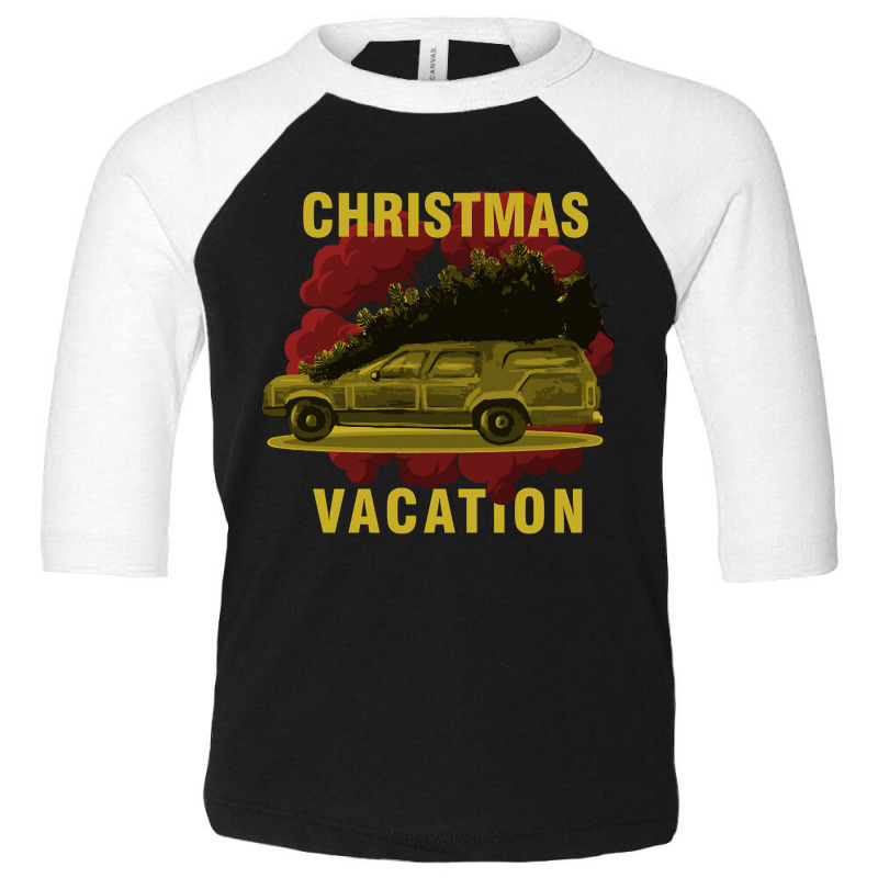 Christmas Vacation Nostalgic Toddler 3/4 Sleeve Tee by Kanmosrin52 | Artistshot