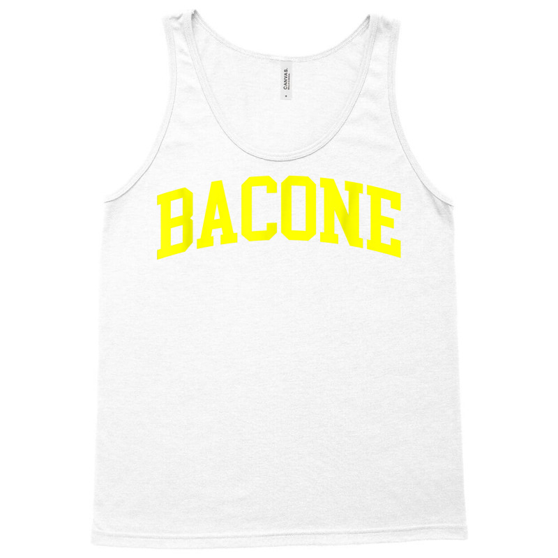 Bacone Arch Athletic College University Alumni Style T Shirt Tank Top by claudettemeskqx | Artistshot