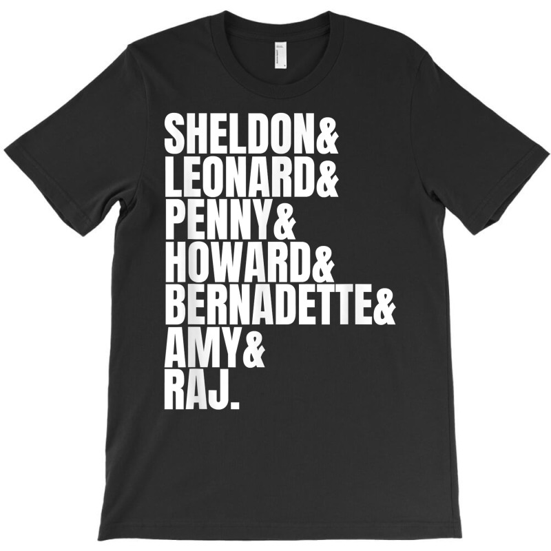 Best Friends Sheldon Leonard Penny Howard Raj Tv Fan Gift T Shirt T-shirt | Artistshot