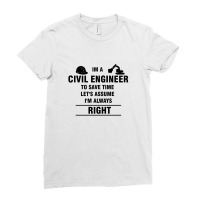 Civil Engineer Ladies Fitted T-shirt | Artistshot