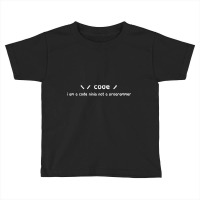 Code-qqhgz Toddler T-shirt | Artistshot