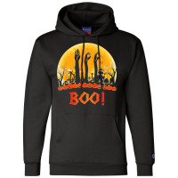 Mb Boo American Sign Language Asl Deaf Halloween Costume Champion Hoodie | Artistshot