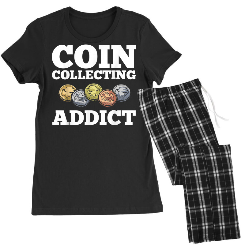 Numismatist Coin Collector Numismatic Coins Numismatologist Women's Pajamas Set by Color | Artistshot