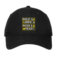 Barley & Hops & Water & Yeast Adjustable Cap | Artistshot