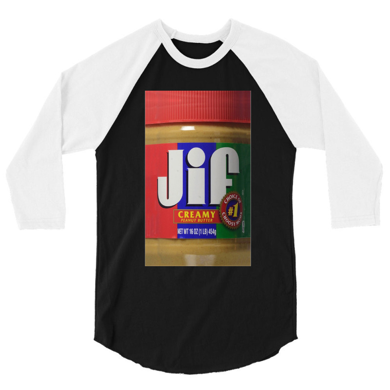 Jif Peanut Butter 3/4 Sleeve Shirt | Artistshot