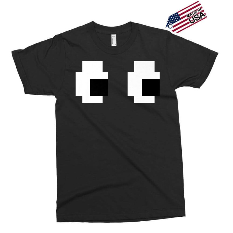 Retro Arcade Game Ghost 80s 8 Bit Halloween Group Costume Premium T Sh Exclusive T-shirt by cm-arts | Artistshot