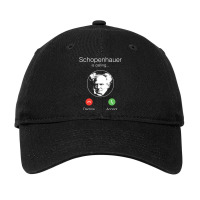 Schopenhauer Is Calling   Nihilist Philosophy Premium T Shirt Adjustable Cap | Artistshot